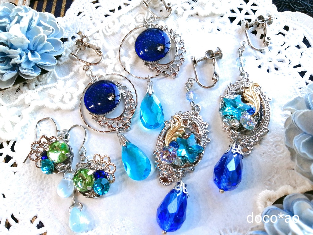 - 青色とりどり福袋 - 2022耳飾りVer