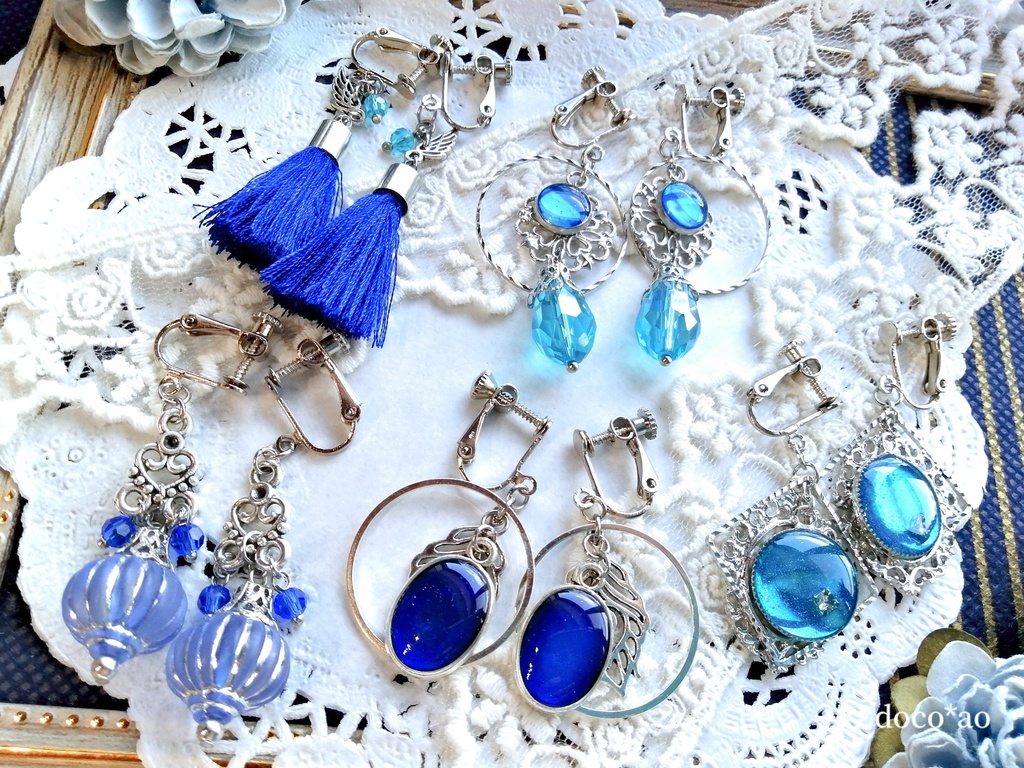 - 青色とりどり福袋 - 2024耳飾りVer