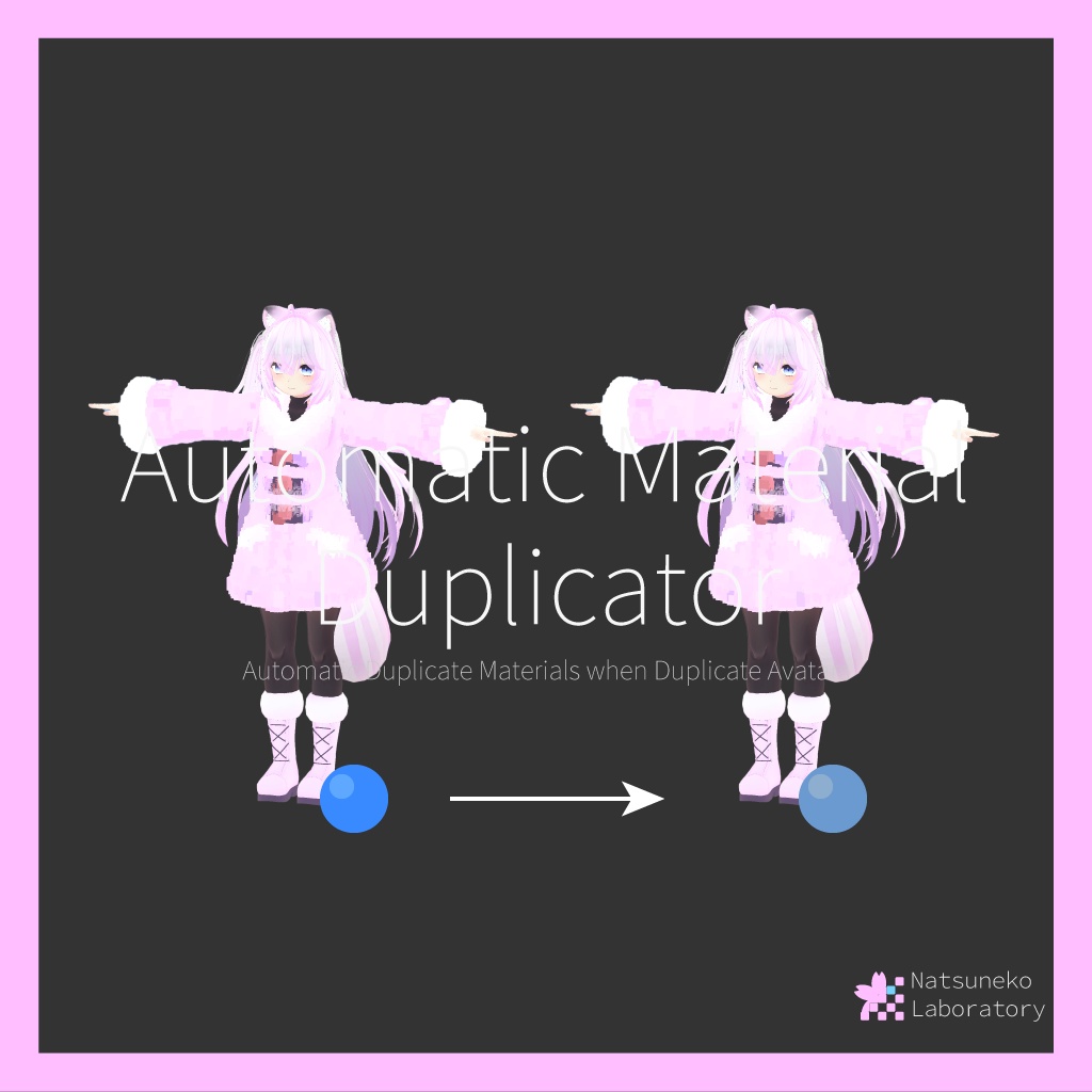 複製時の Material 自動コピー「Automatic Material Duplicator」