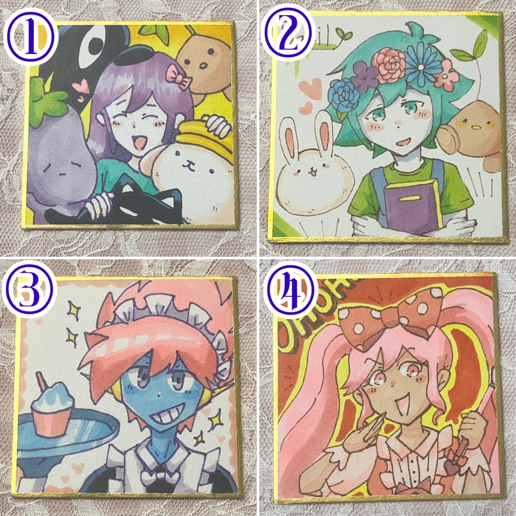 【豆色紙】いろいろ