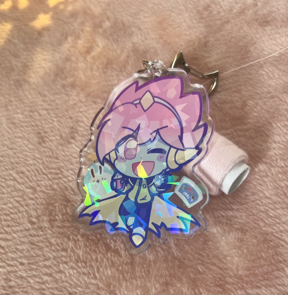 スペースボーイ船長 クラックドアイスアクリルキーホルダー