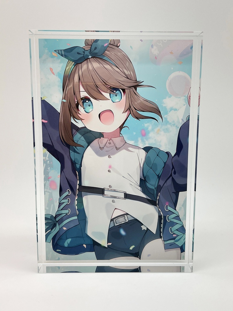 くもの上ユメミ 新衣装記念グッズ アクリルブロック