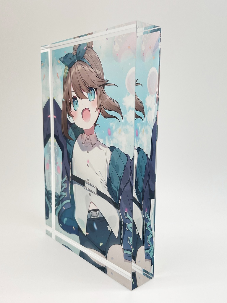 くもの上ユメミ 新衣装記念グッズ アクリルブロック