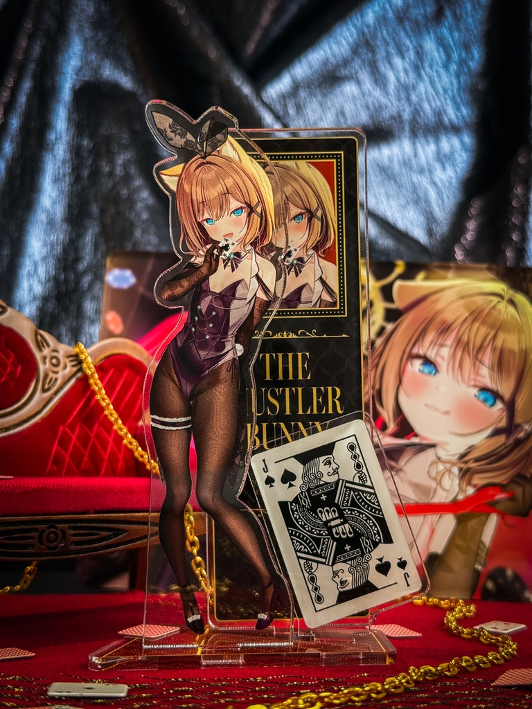 【販売終了】音声作品第二弾 #イカサマバニー 販売記念グッズ(くもの上ユメミ)#くもユメ