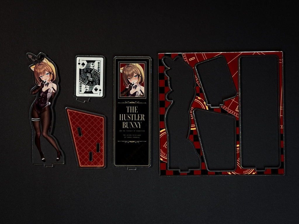 【販売終了】音声作品第二弾 #イカサマバニー 販売記念グッズ(くもの上ユメミ)#くもユメ