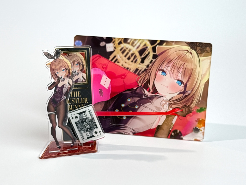 【販売終了】音声作品第二弾 #イカサマバニー 販売記念グッズ(くもの上ユメミ)#くもユメ