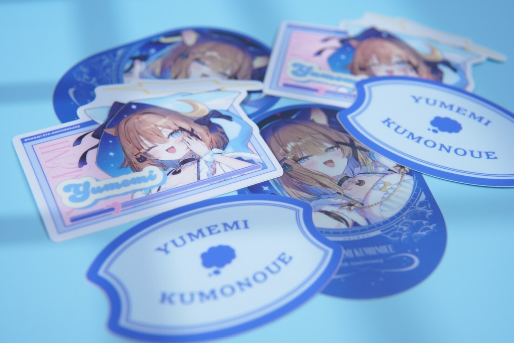 【販売終了】くもの上ユメミ8周年記念グッズ【期間限定】【受注生産】