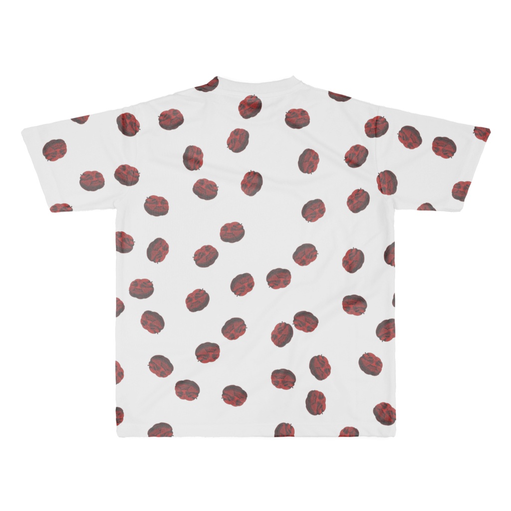 うめぼしばばあちりばめTシャツ(XLサイズのみ)