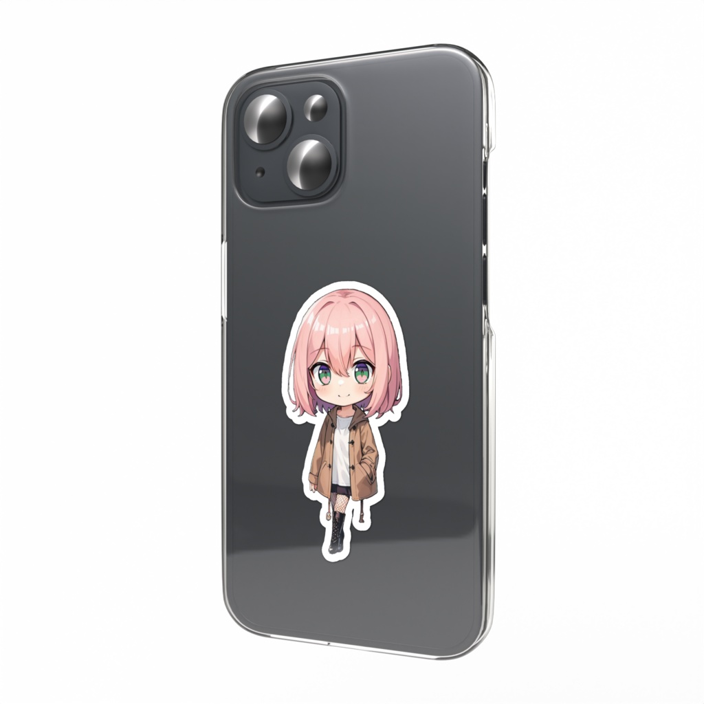 「ちびまる」ステッカー