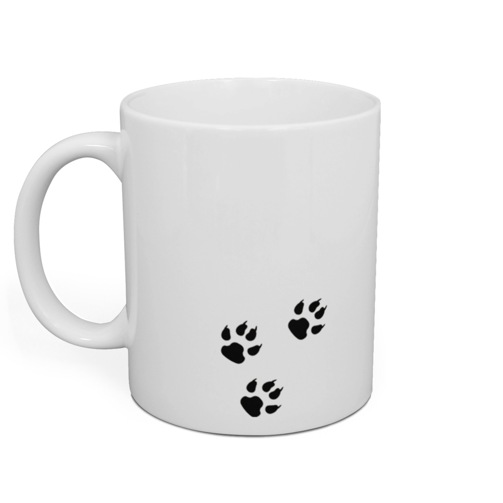 六花とオオカミマグカップ