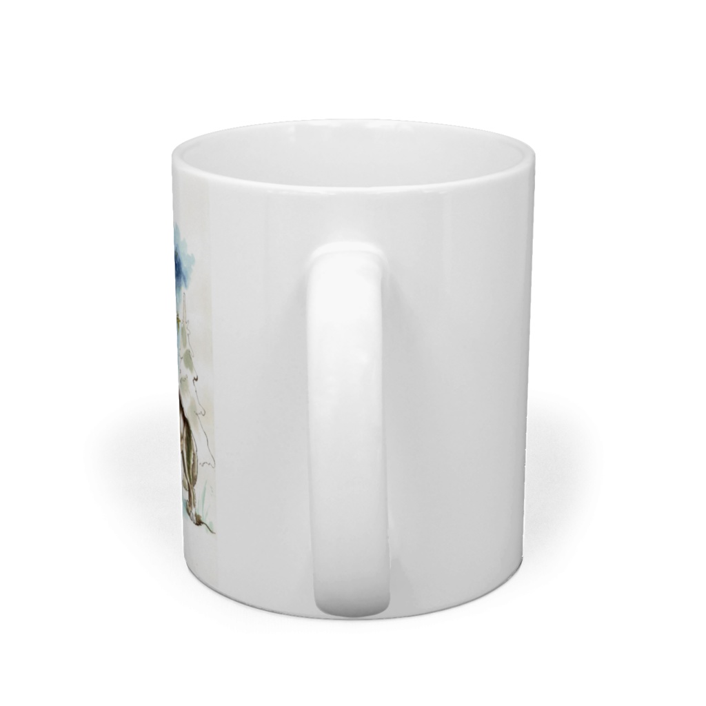 六花とオオカミマグカップ