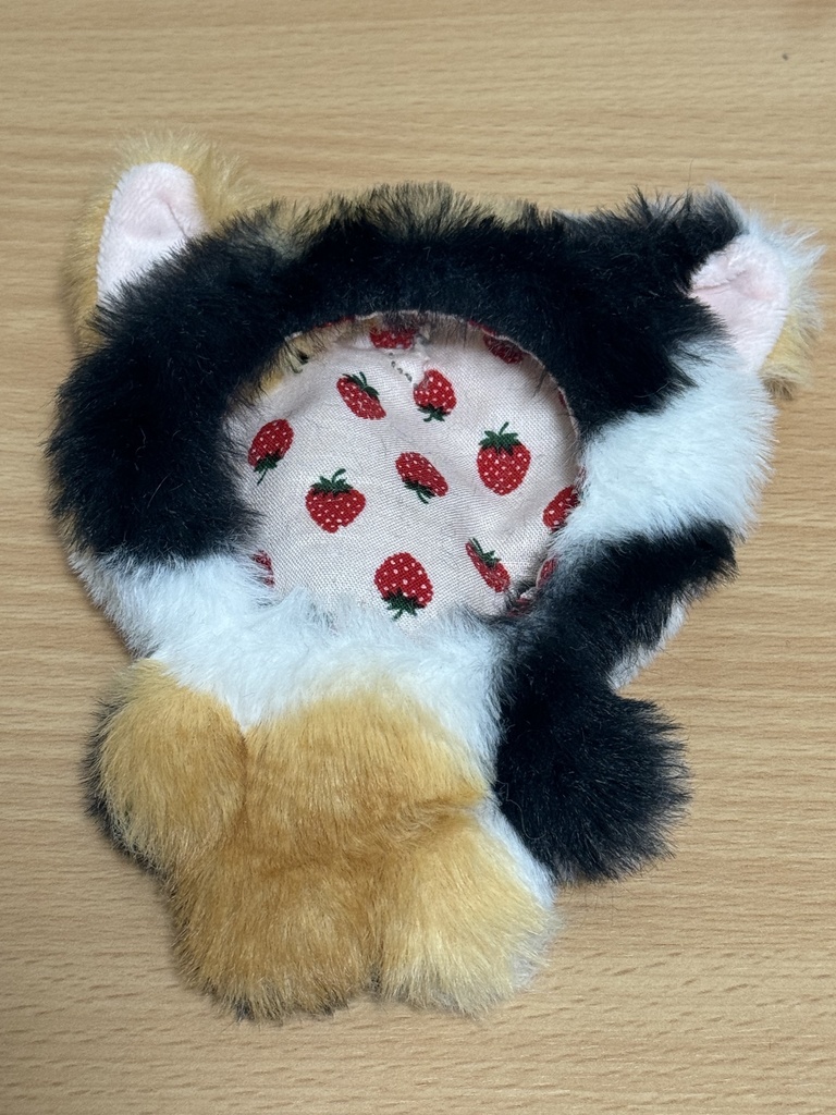 ぬい服 10cmサイズ　三毛猫