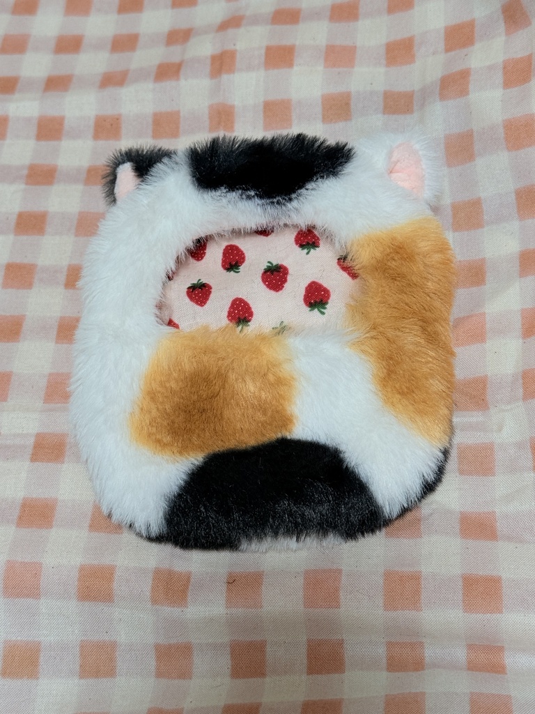 ふわころりん用ぬい服　三毛猫