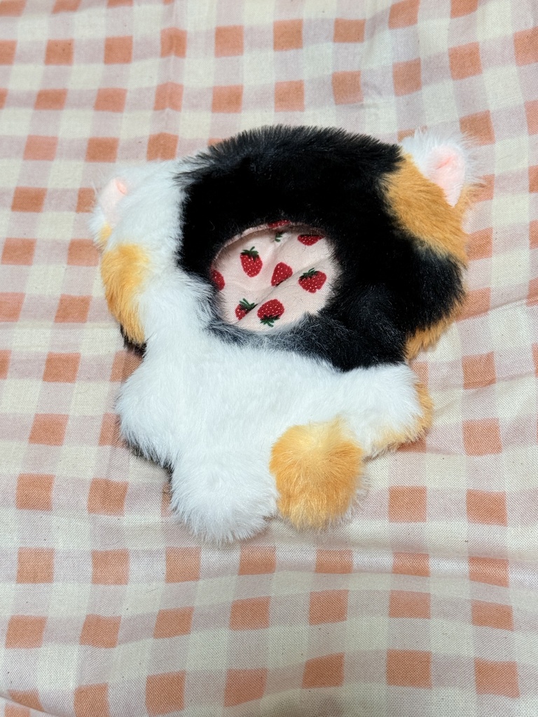 ぬいぐるみ服 12cmサイズ 三毛猫(猫又)