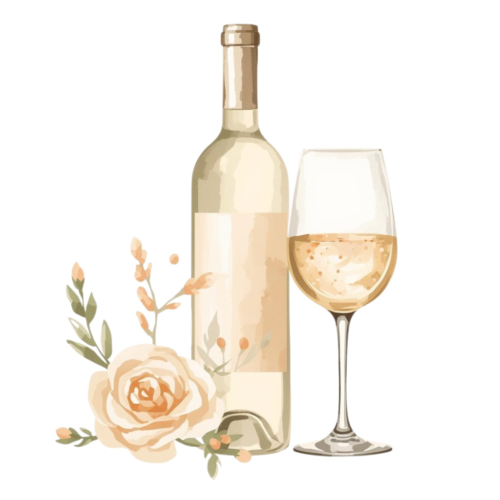 水彩 花 女子 大人小物 クリップアート セット 12点【商用利用可】ウェディング/招待状/装飾