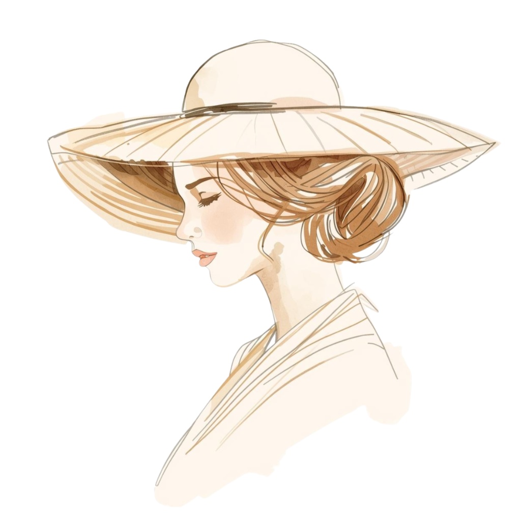 水彩 花 女子 大人小物 クリップアート セット 12点【商用利用可】ウェディング/招待状/装飾