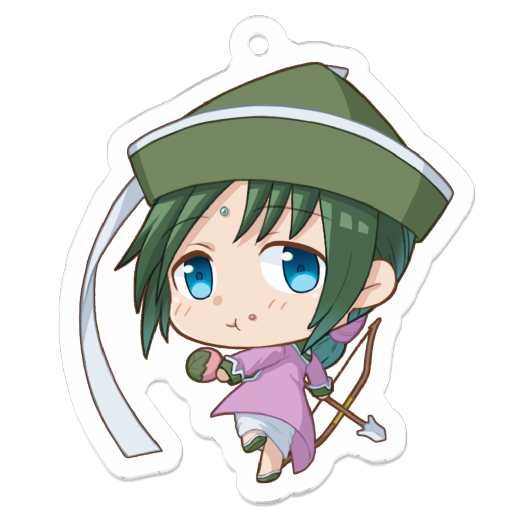 花色家アクリルキーホルダー【望之】