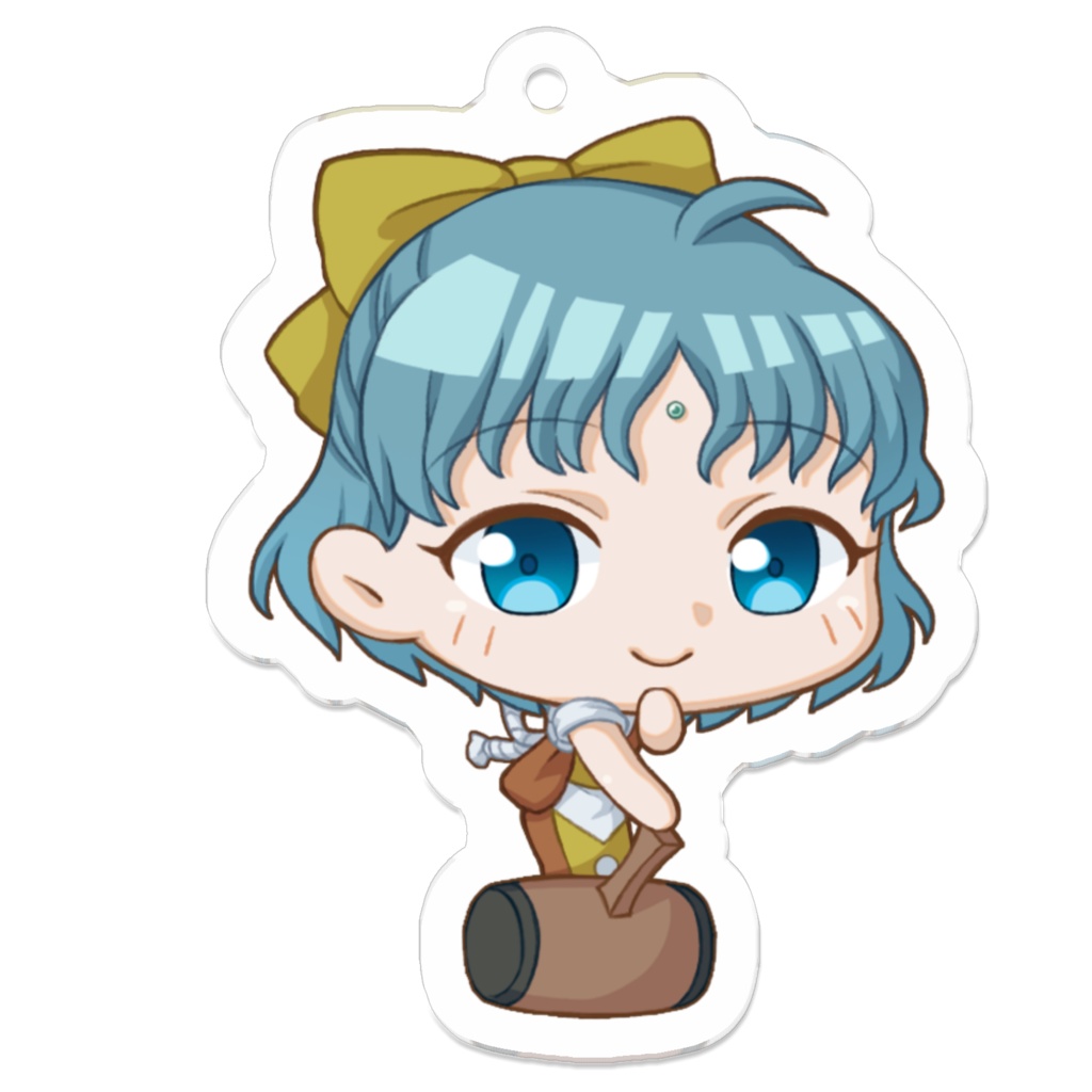 花色家アクリルキーホルダー【鼓膜】