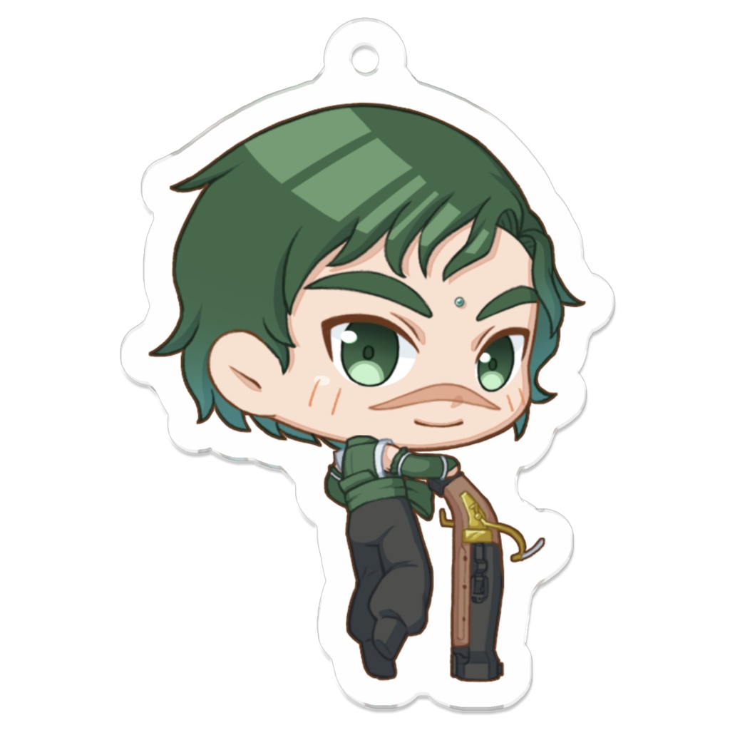 花色家アクリルキーホルダー【艸】