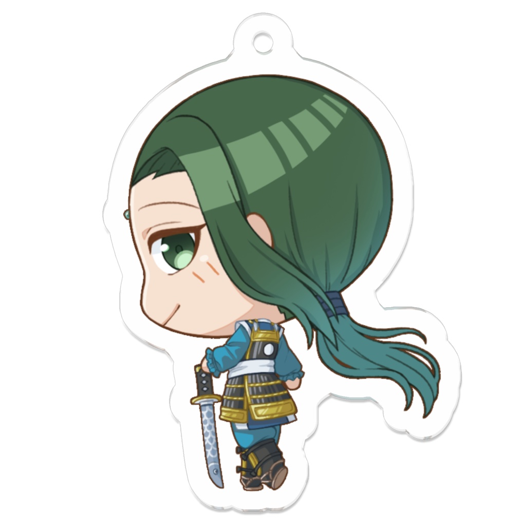 花色家アクリルキーホルダー【お寿司】