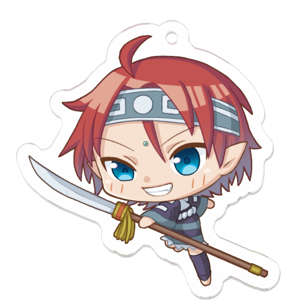 花色家アクリルキーホルダー【免千】