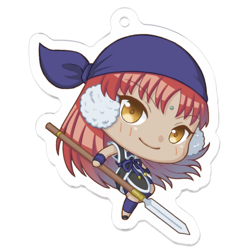 花色家アクリルキーホルダー【真槍道】