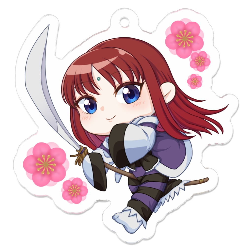 【鍋入一族】アクキー桃