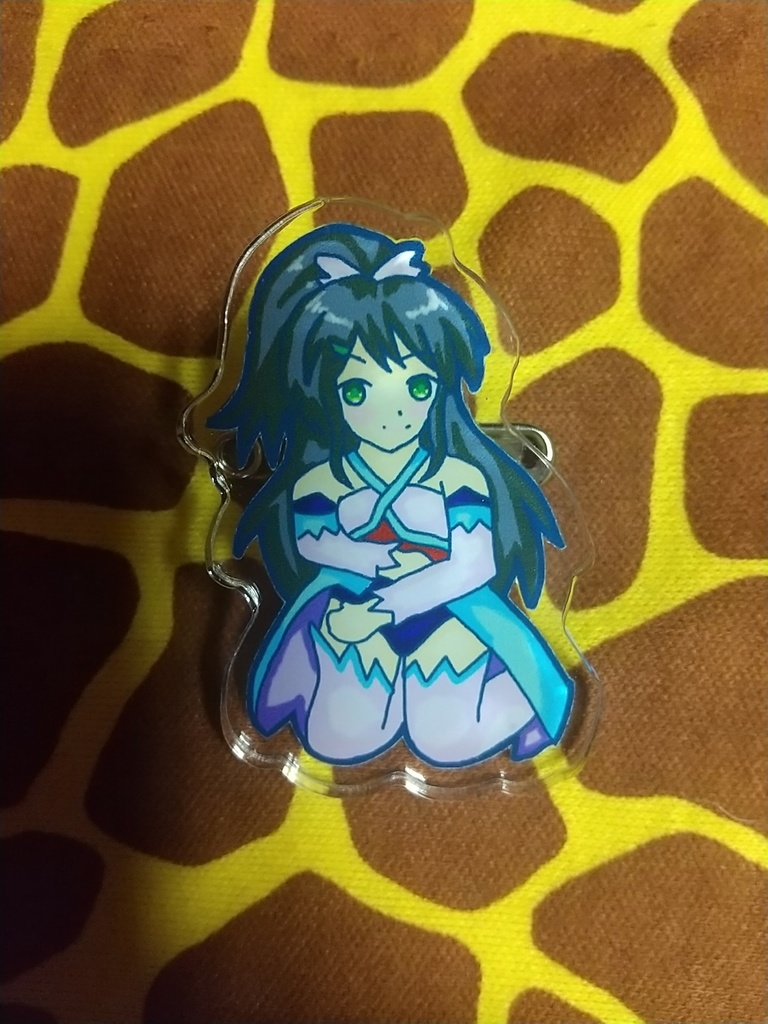上条るい エンジェルサファイア 5ｃｍアクリルバッジ Triple Star Booth