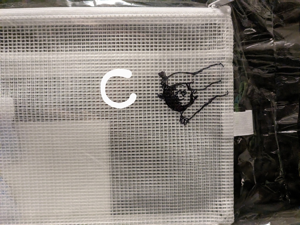 落書きポシェット