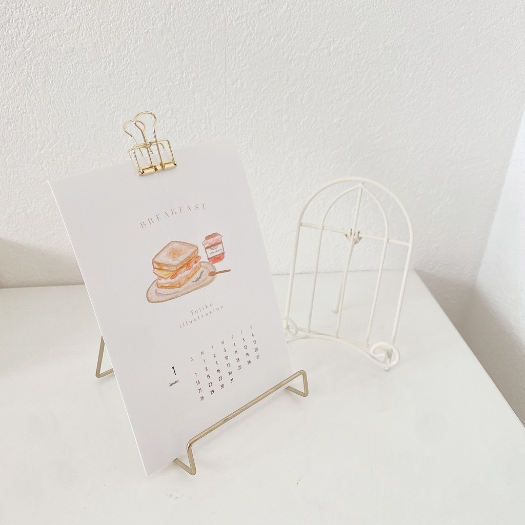 2024 fujiko オリジナルミニカレンダー(ダウンロード販売)