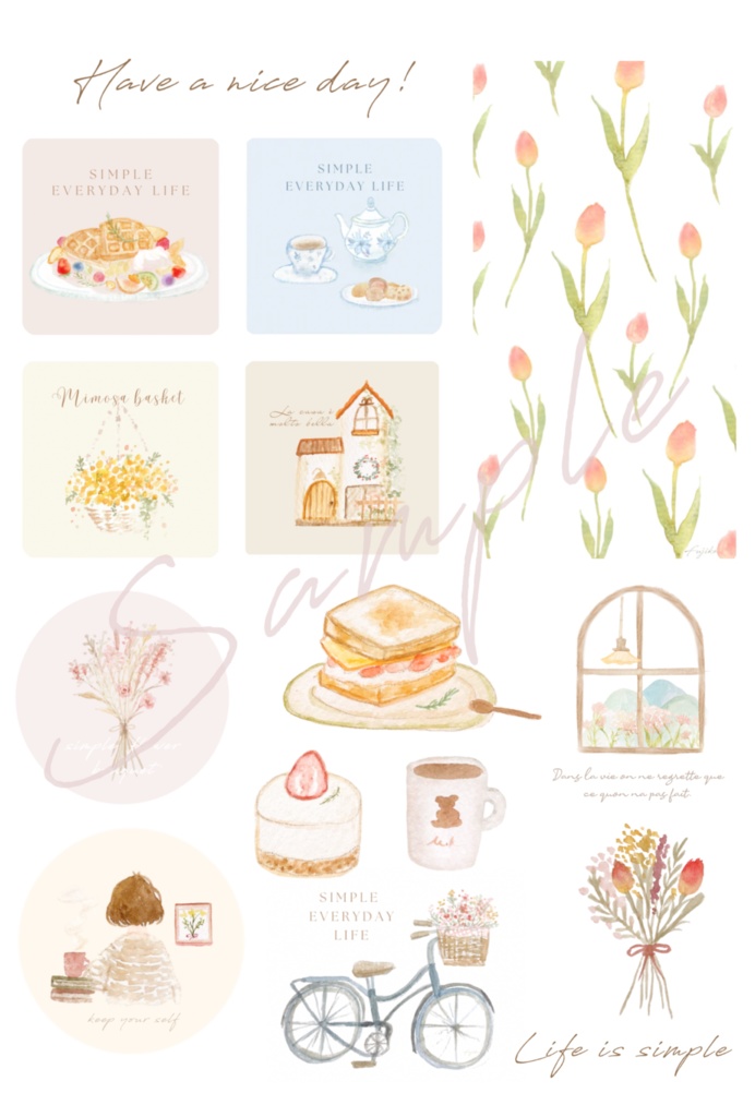 オリジナルシールセット(ダウンロード商品)