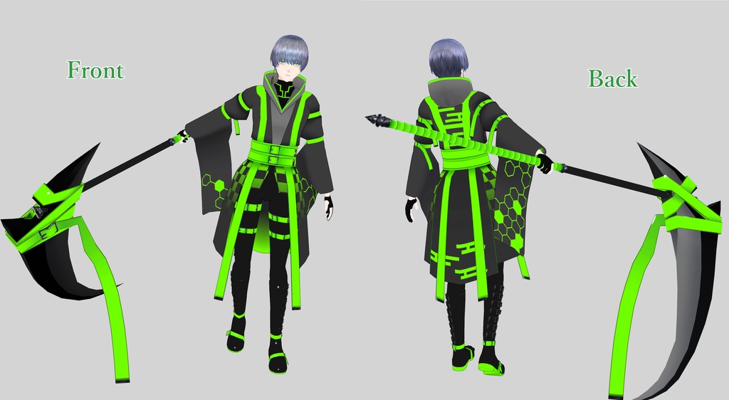 オリジナル3Dモデル「械羅」