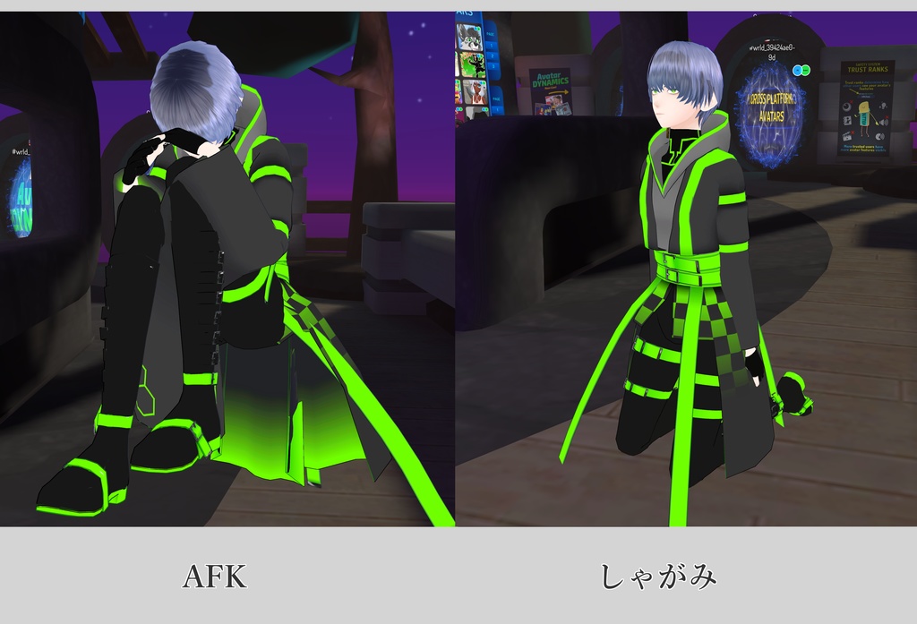 オリジナル3Dモデル「械羅」