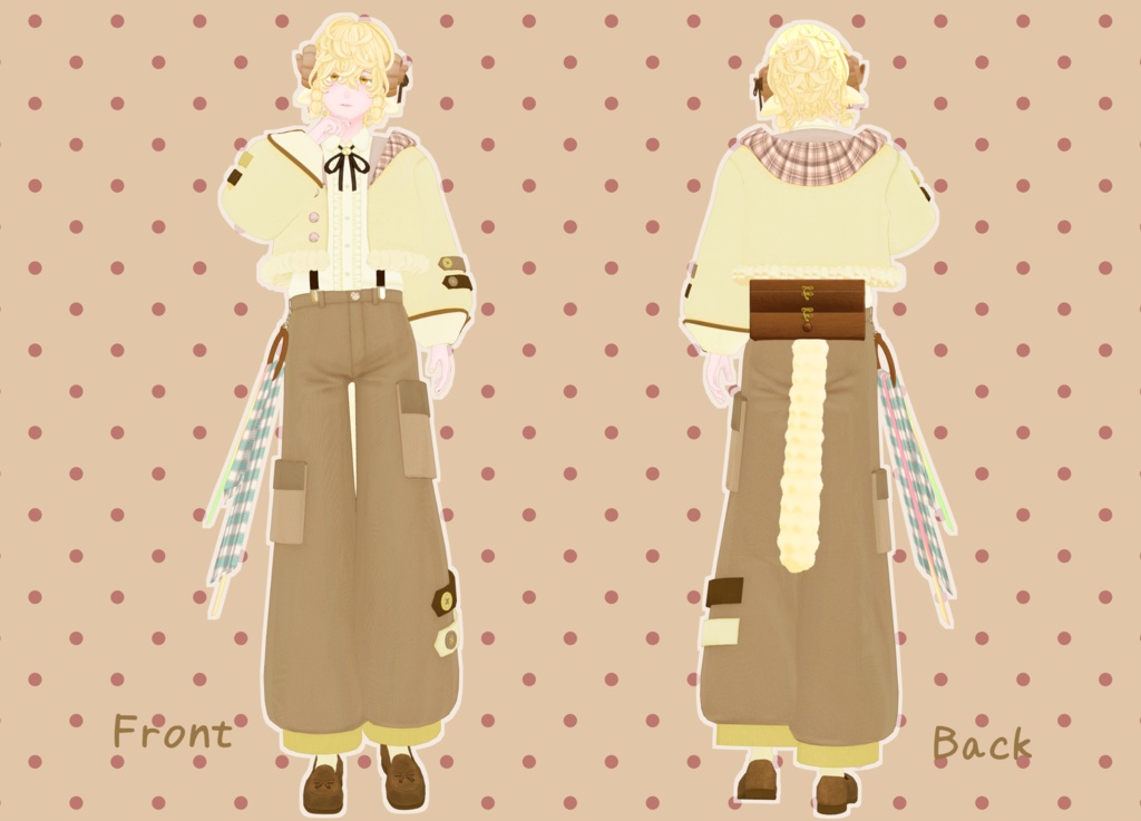 オリジナル3Dモデル「メリオル」