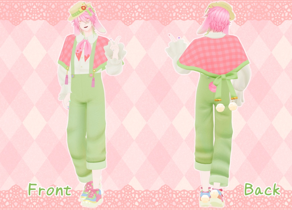 オリジナル3Dモデル「エレスタ」