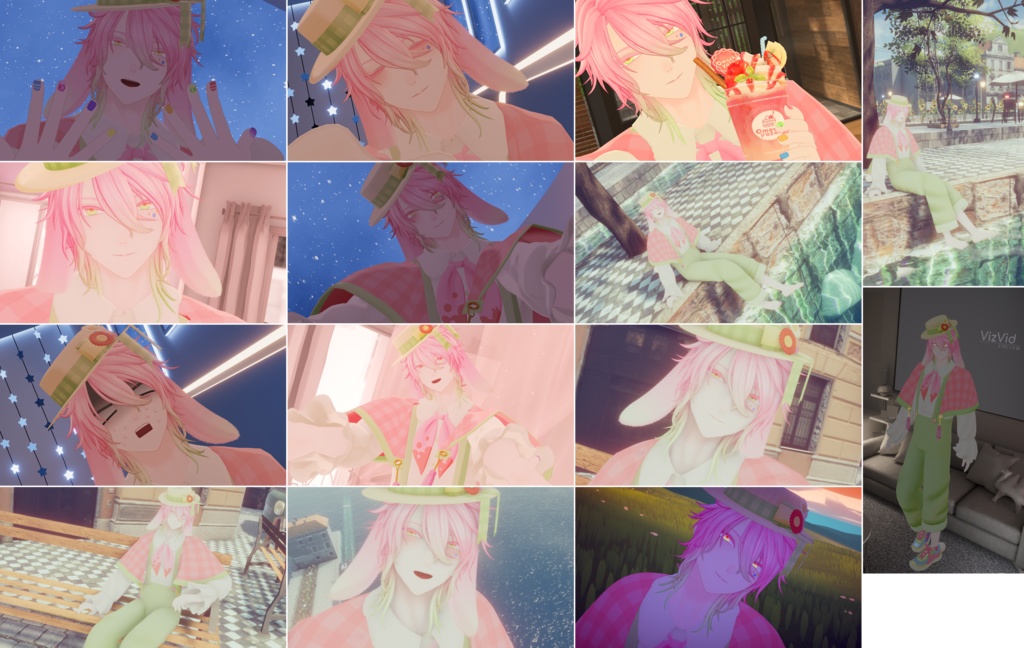 オリジナル3Dモデル「エレスタ」