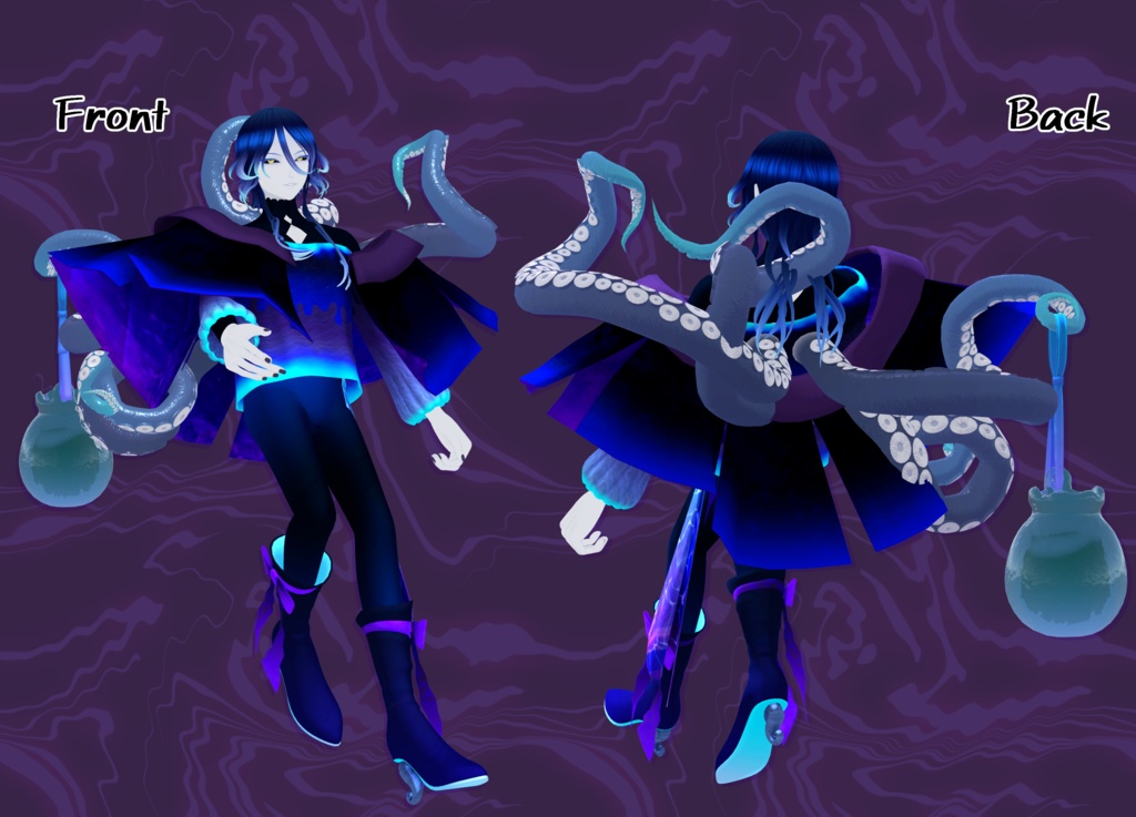 オリジナル3Dモデル「タリュクト」