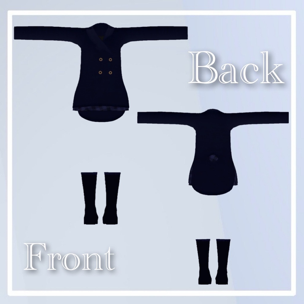 『Winter Jacket』萌ちゃん、びきたんさんアバター対応