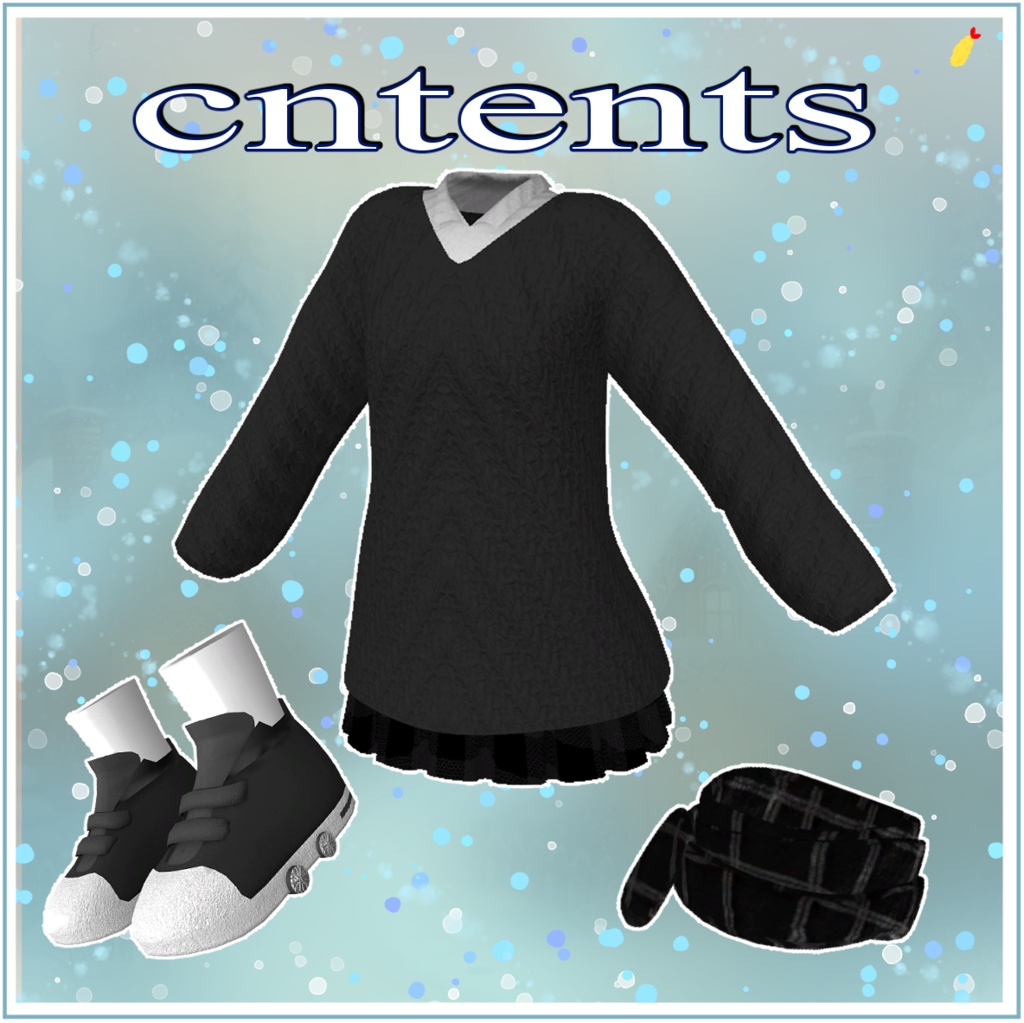 25アバター対応『winter sweater』