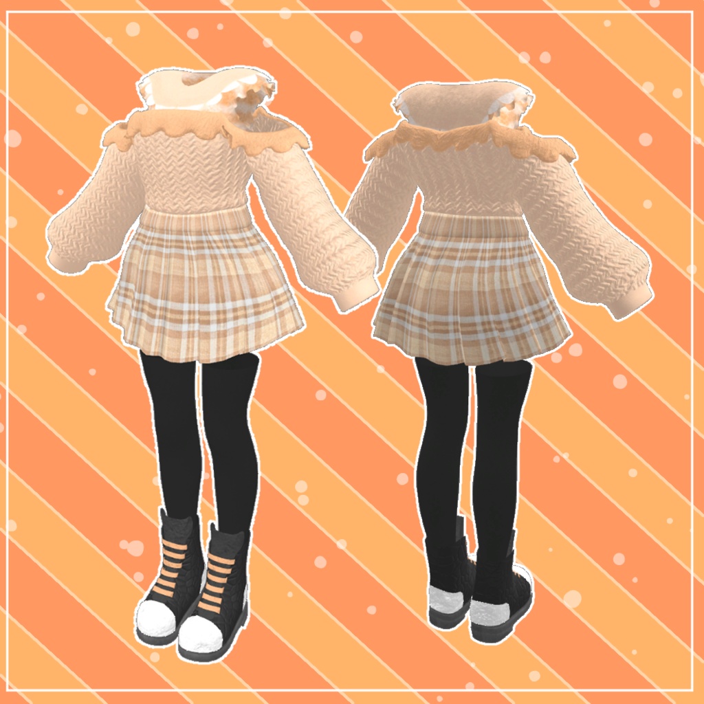 14アバター対応「Sunny Plaid」