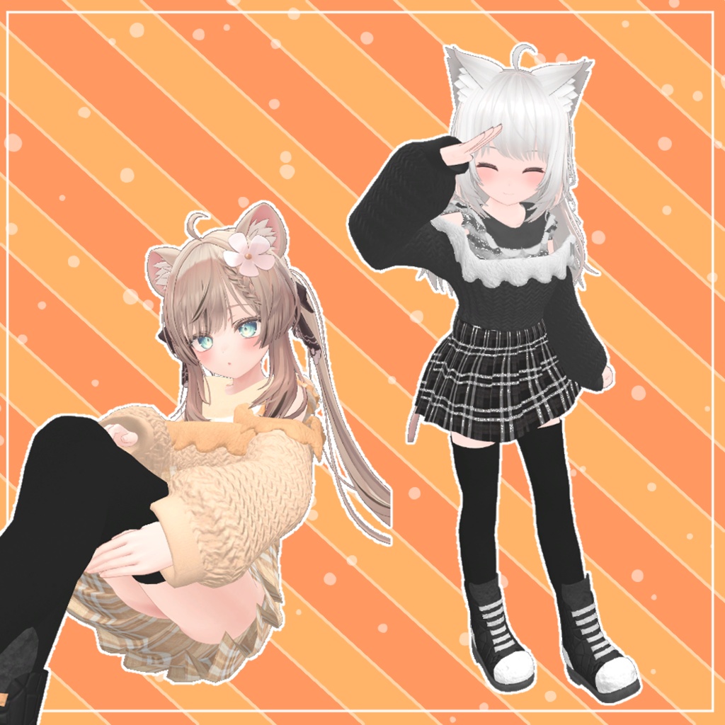 14アバター対応「Sunny Plaid」