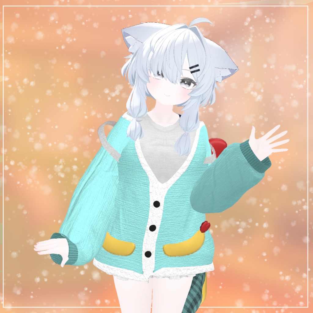 複数アバター対応「えびふらいルームウェア」