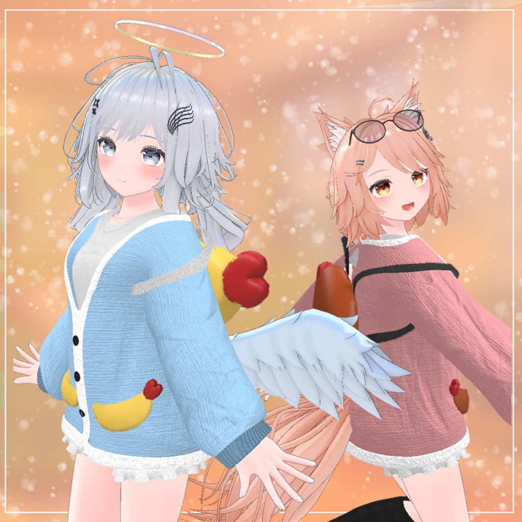 複数アバター対応「えびふらいルームウェア」