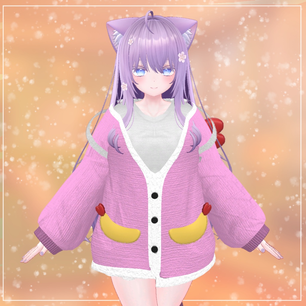 複数アバター対応「えびふらいルームウェア」