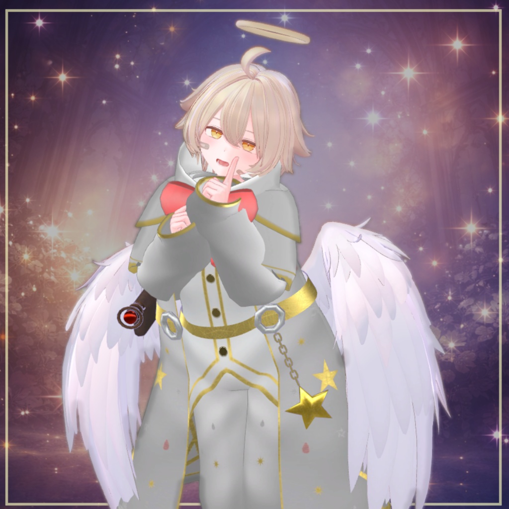 複数アバター対応 「星詠みの魔導士 -Astral Mage Outfit-」【VRChat対応】