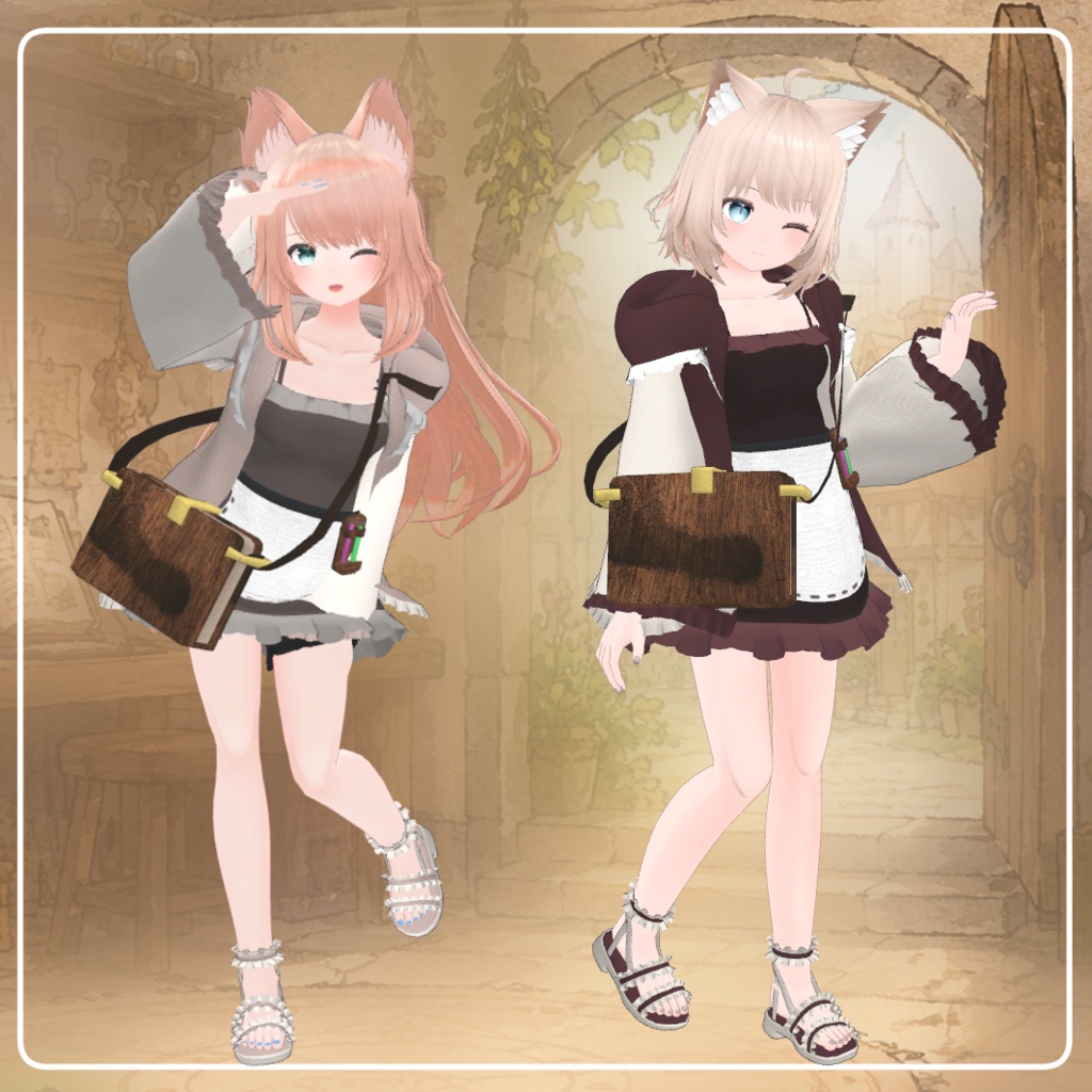 期間限定セール中!複数アバター対応「Atelier Days」【VRChat対応】