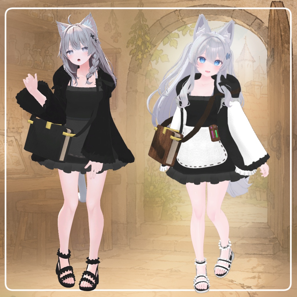 期間限定セール中!複数アバター対応「Atelier Days」【VRChat対応】