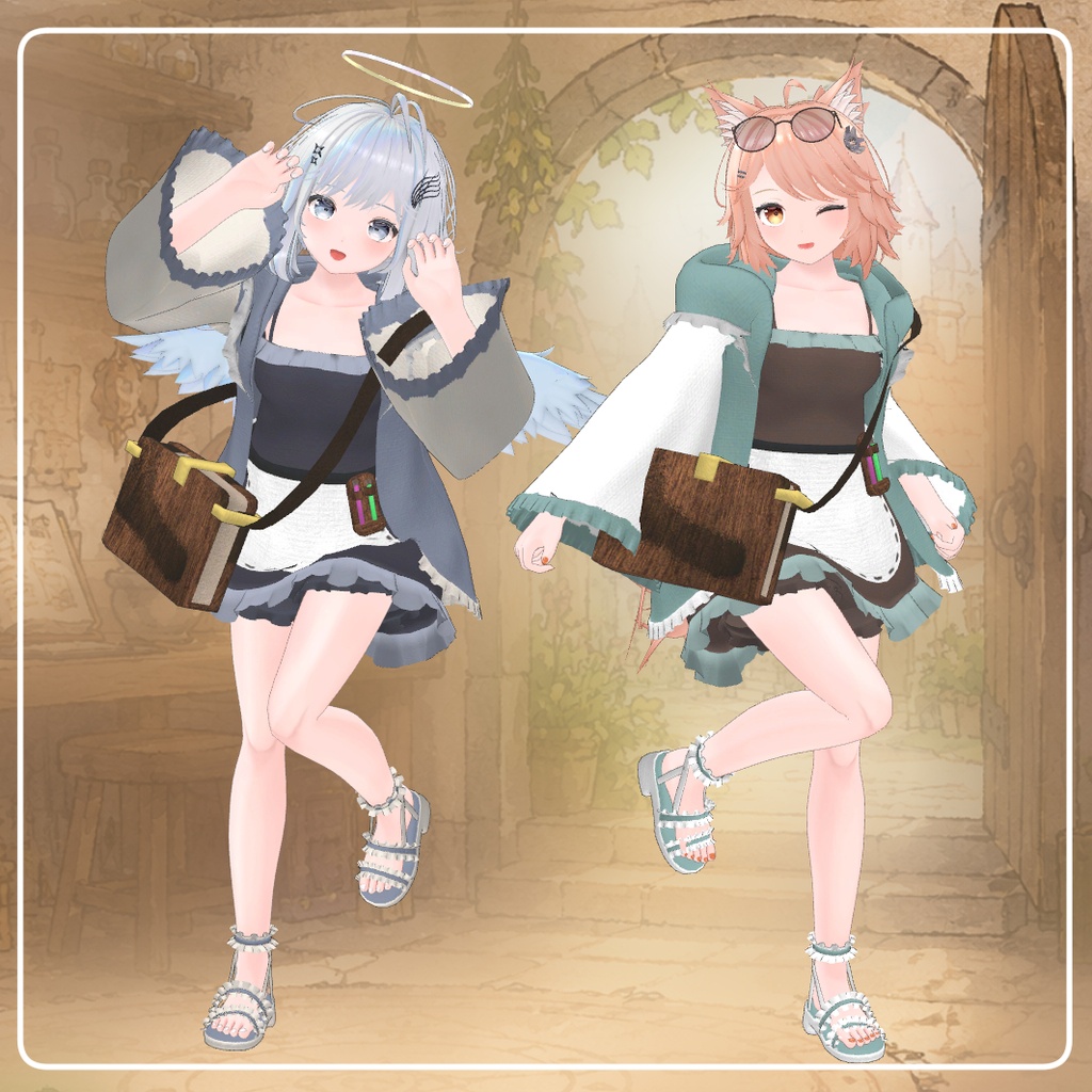 期間限定セール中!複数アバター対応「Atelier Days」【VRChat対応】