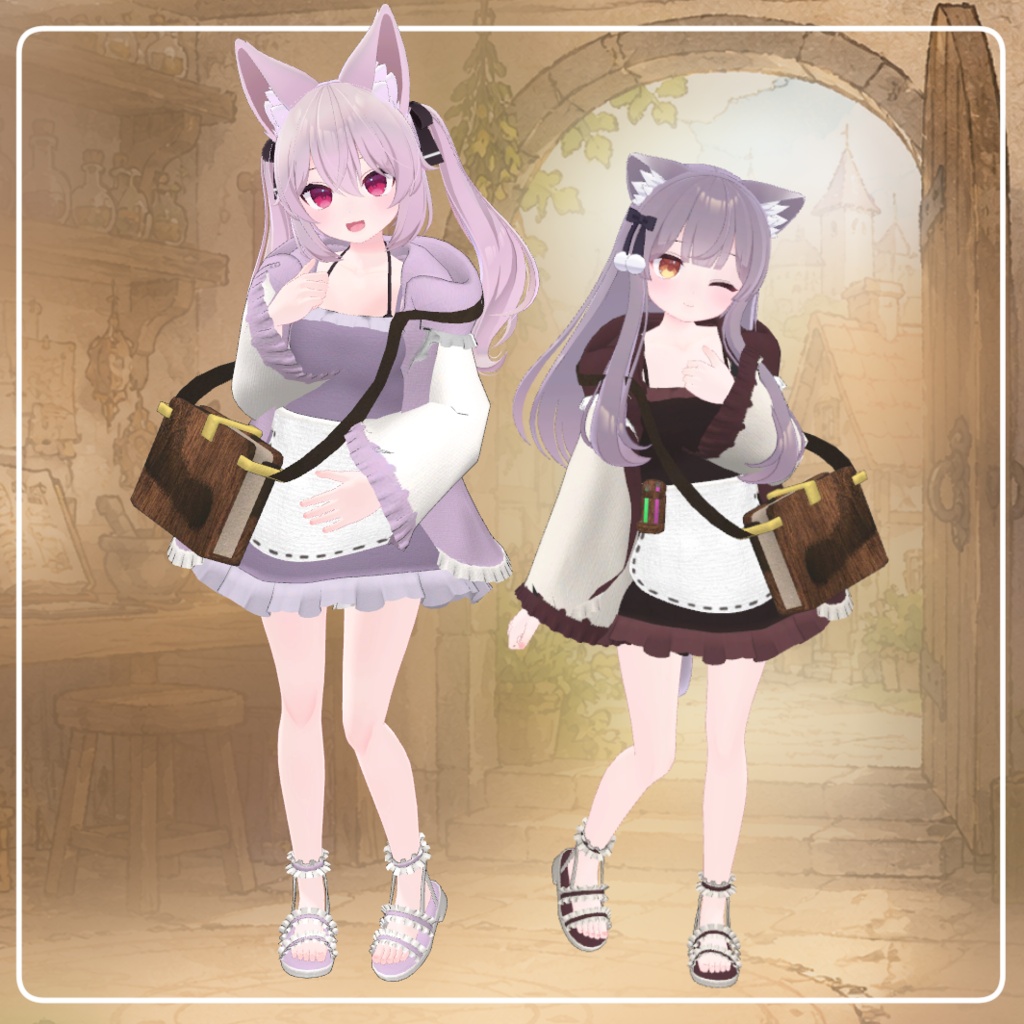 期間限定セール中!複数アバター対応「Atelier Days」【VRChat対応】