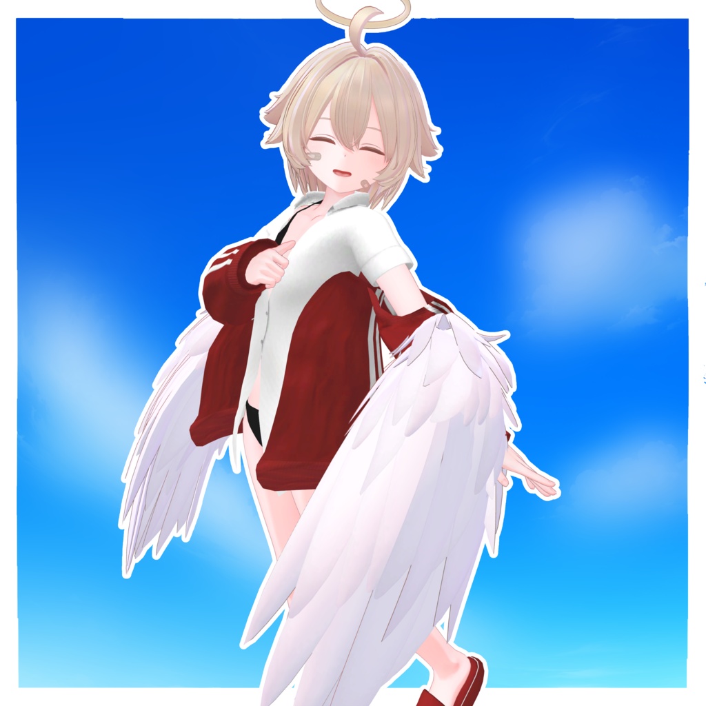 発売記念セール⏳【複数アバター対応】びきにじゃーじ -Splash-【VRChat向け衣装】
